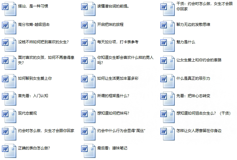 欧阳浮夸 阿坤私教-TuTu｜恋爱学库