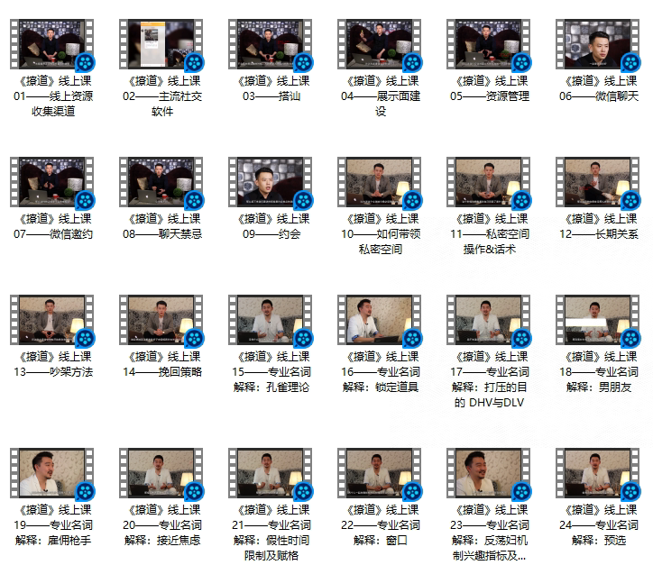绅士派情感《撩道》-TuTu｜恋爱学库
