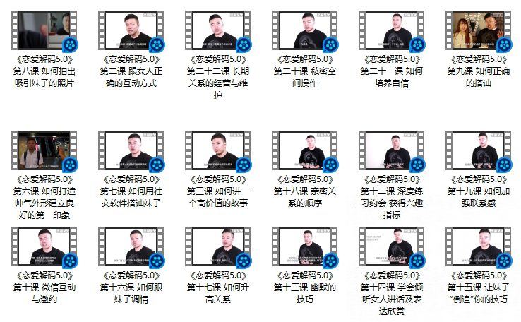 蓝色答案《恋爱解码5.0》-TuTu｜恋爱学库
