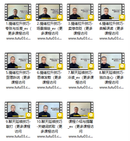 浪迹升华《聊天技巧速成班》-TuTu｜恋爱学库